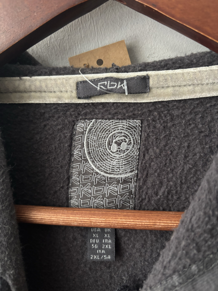 XL Vintage Gri Rok Sweatshirt