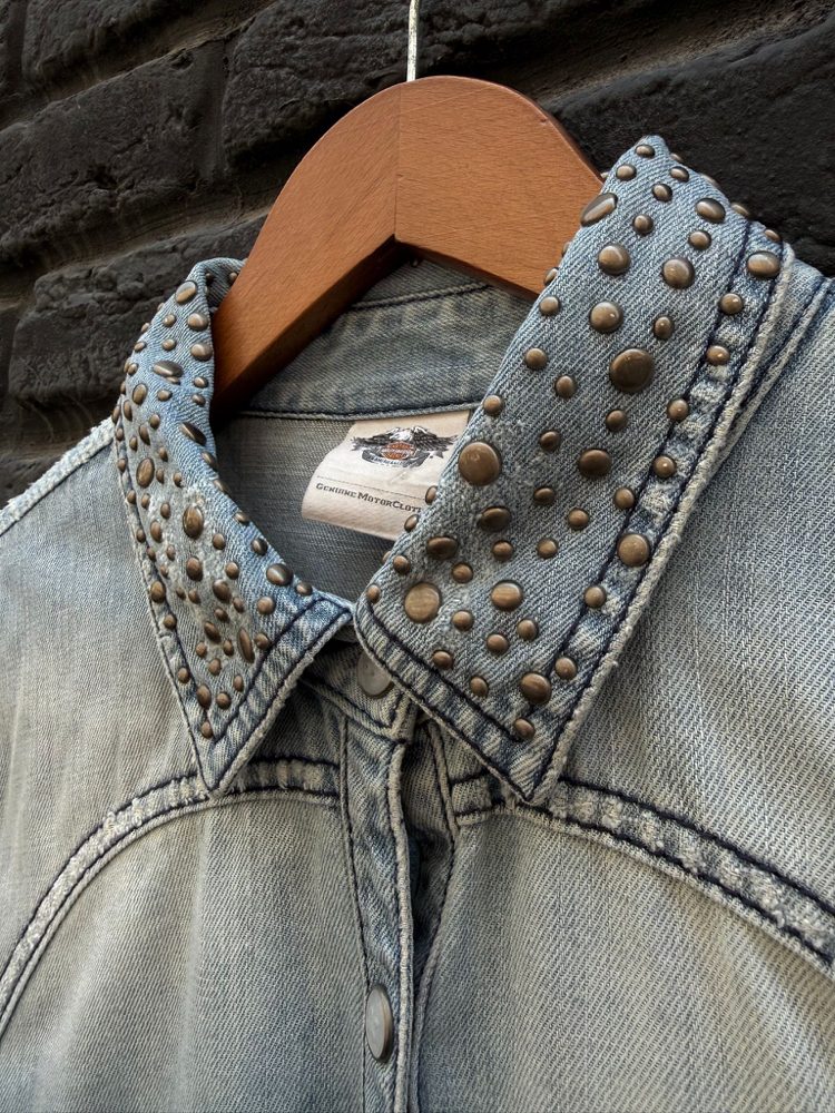Vintage Harley Davidson Kot Ceket
