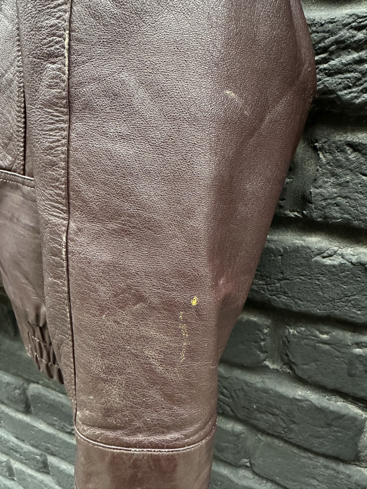Vintage Bomber Deri Ceket