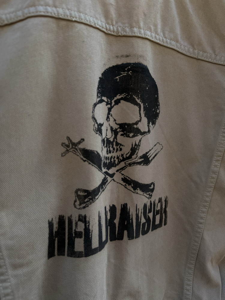 Hellraiser Vintage Denim Ceket