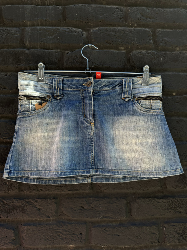 XS Vintage Denim Etek