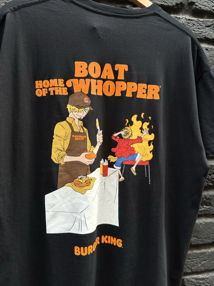 One Piece Burger King T-Shirt