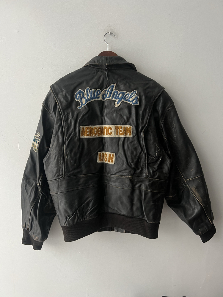 S Vintage Derimod Bomber Ceket