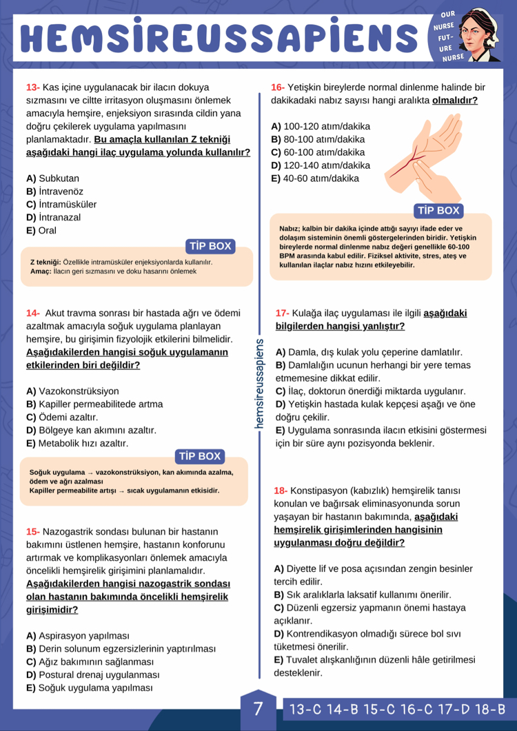 Esaslar Çalışma Soruları