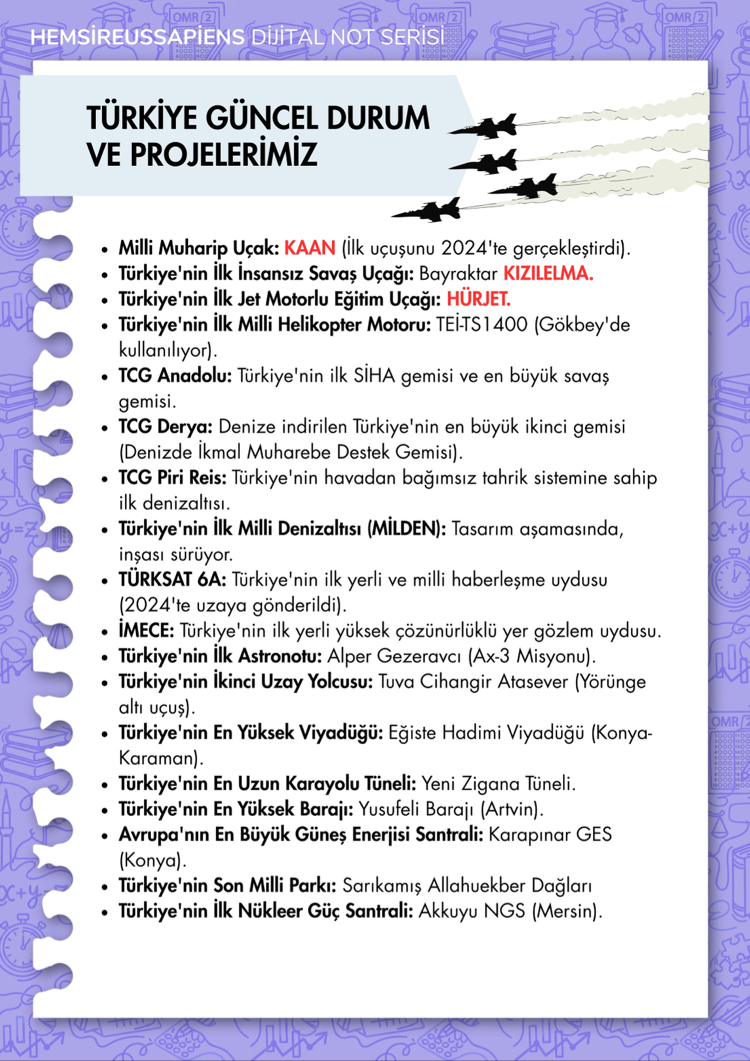 KPSS Güncel Gelişmeler ve Genel Kültür