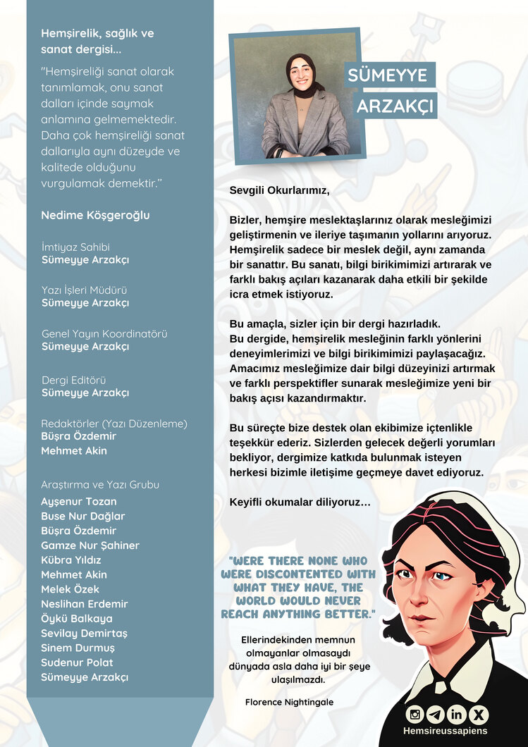 Hemsireussapiens Dergisi 2. Sayı