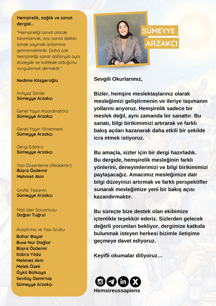 Hemsireussapiens Dergisi 1. Sayı
