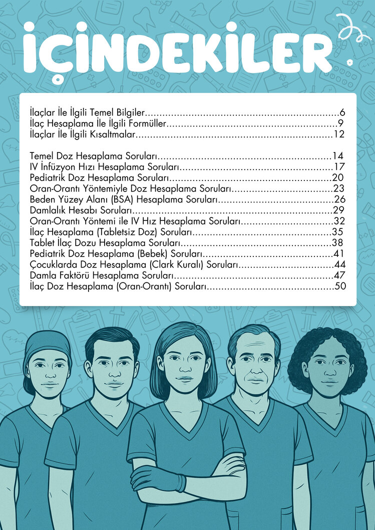 İlaç Doz Hesaplama Soruları Ve Çözümleri
