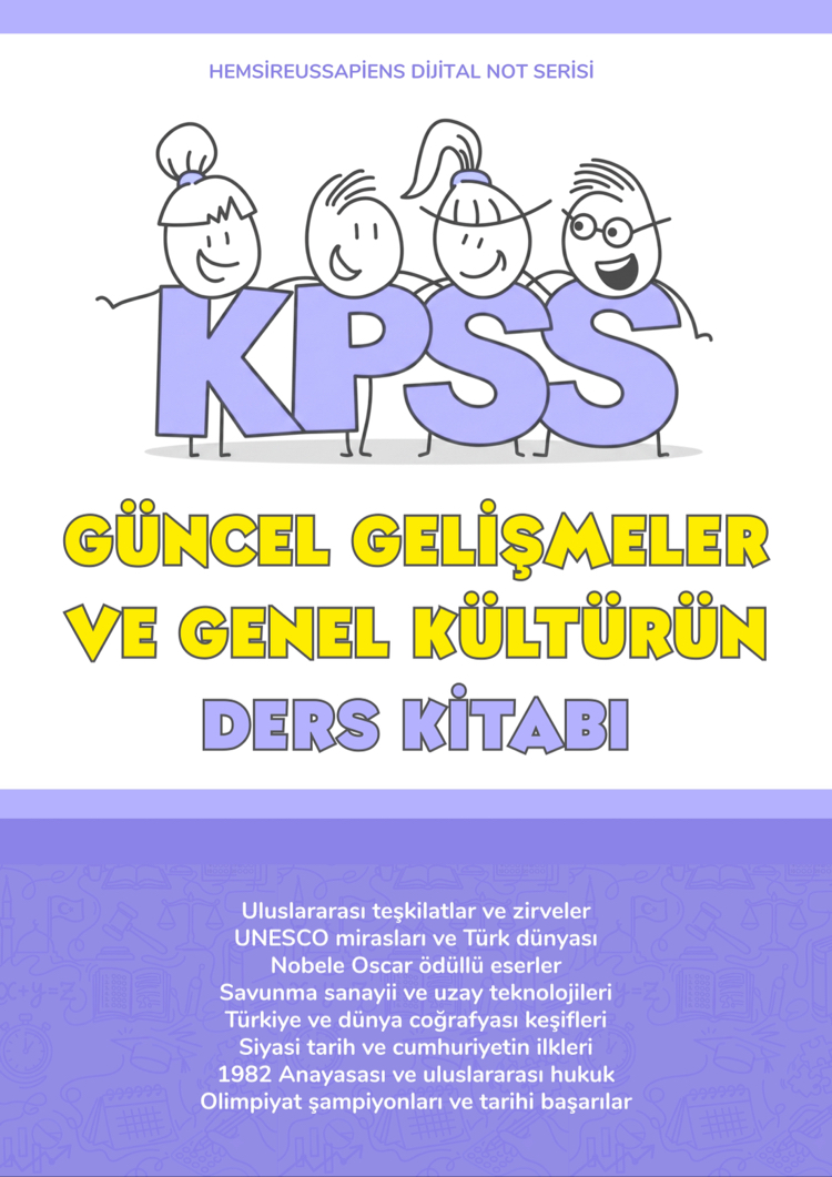 KPSS Güncel Gelişmeler ve Genel Kültür