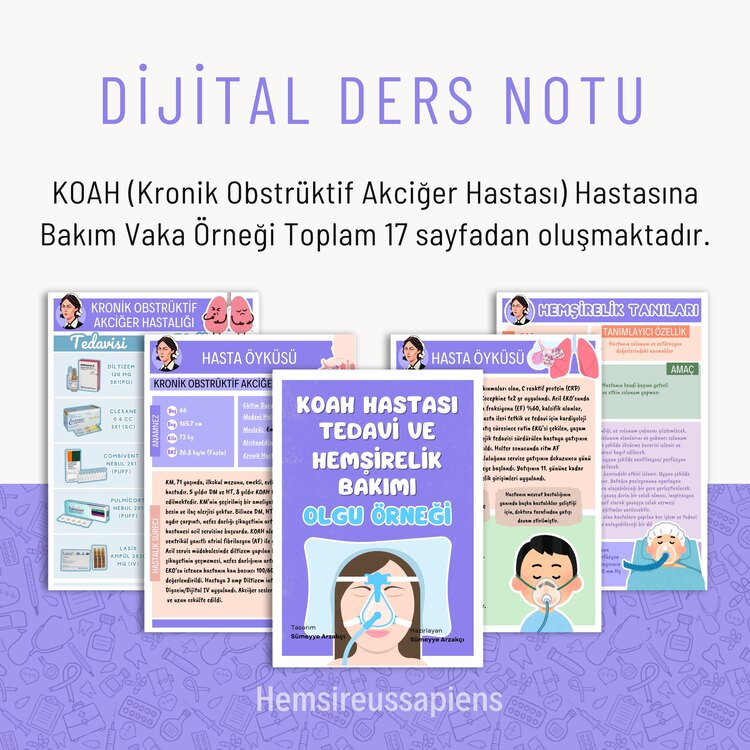 KOAH Hastası Bakım Planı (Olgu Örneği)
