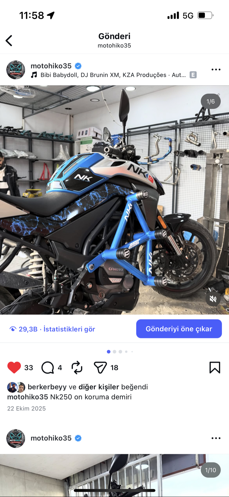 Nk250 Ön koruma demiri 