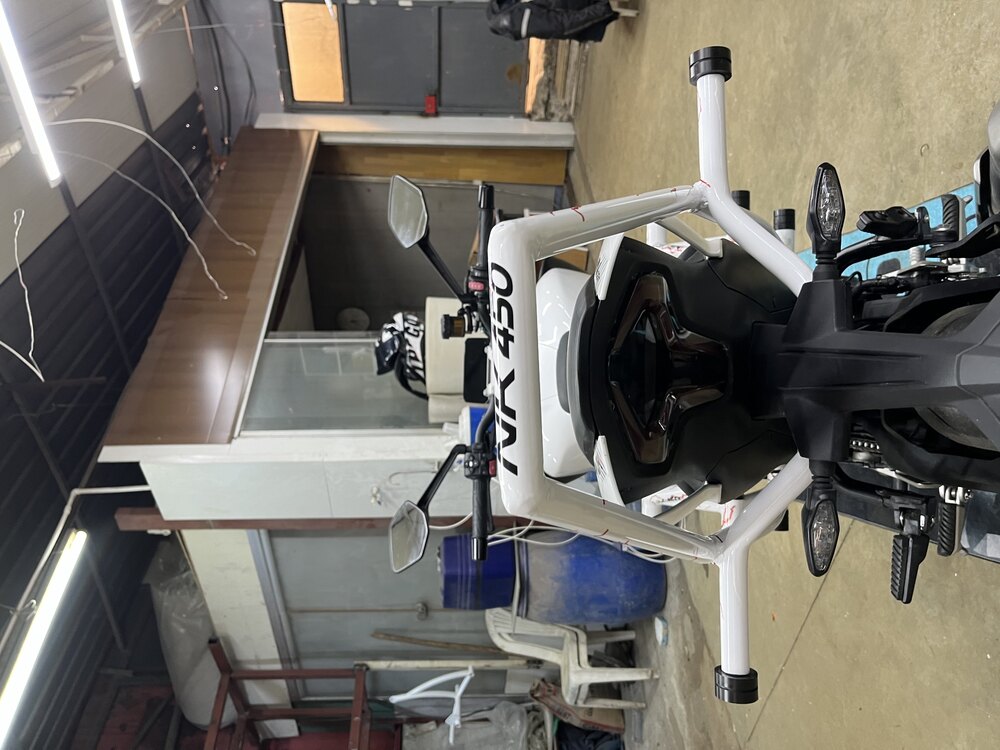 Nk450 arka stunt demiri
