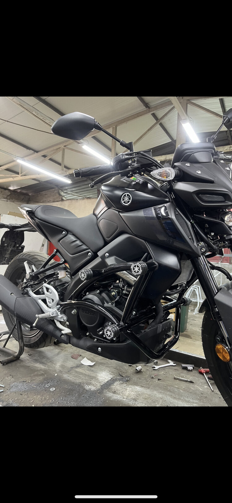 Yamaha mt125 2024+ koruma demiri