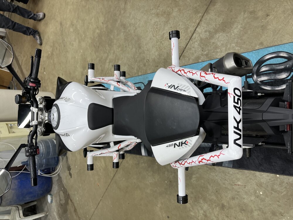 Nk450 arka stunt demiri