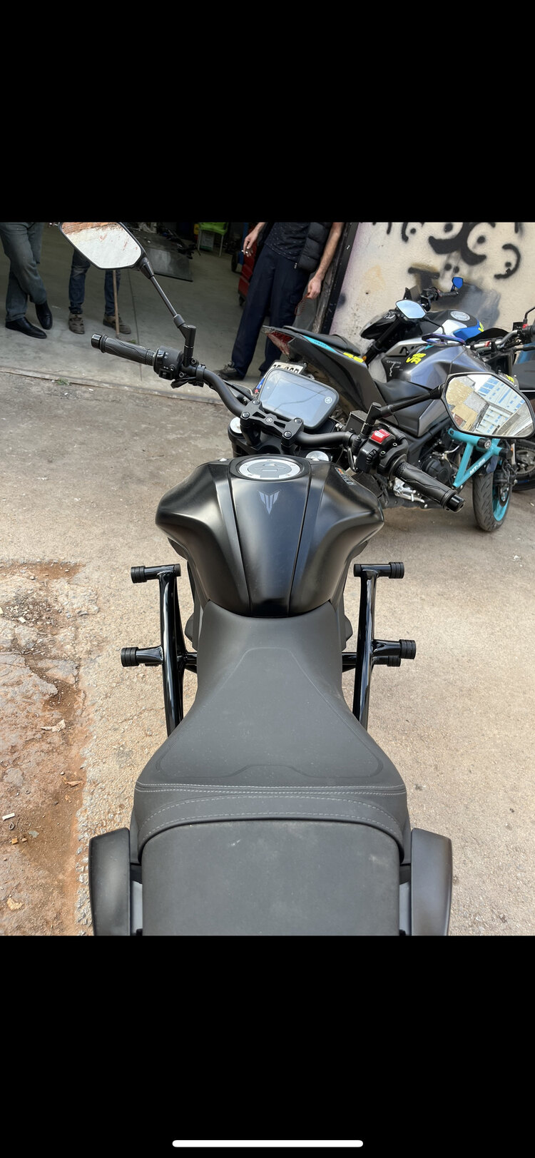 Yamaha mt125 2024+ koruma demiri
