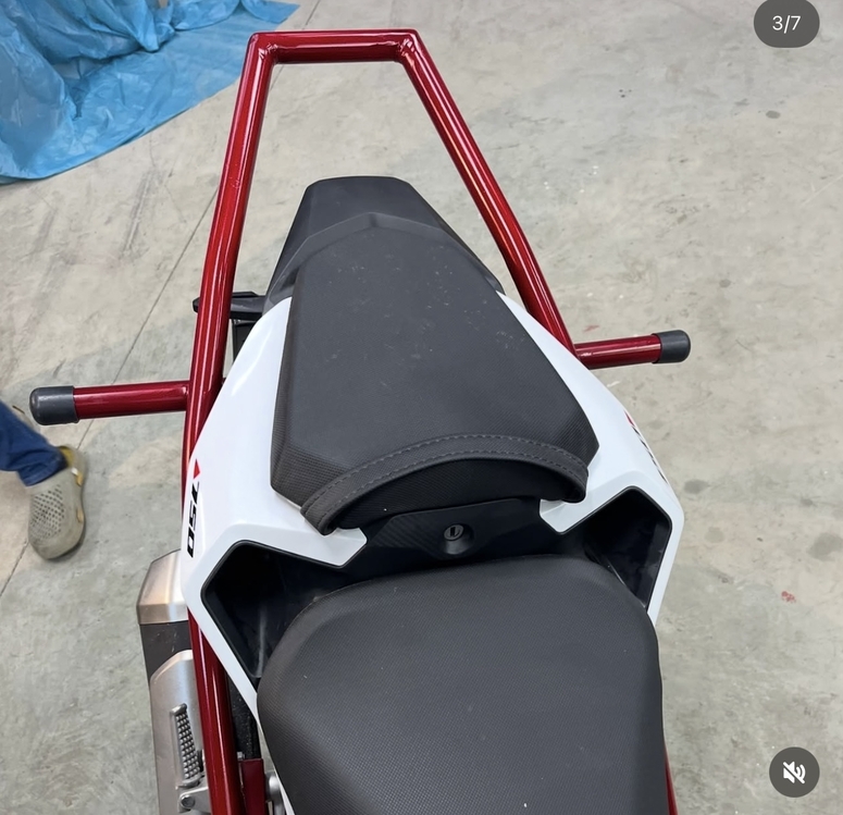 Hornet 750 arka kuyruk koruma