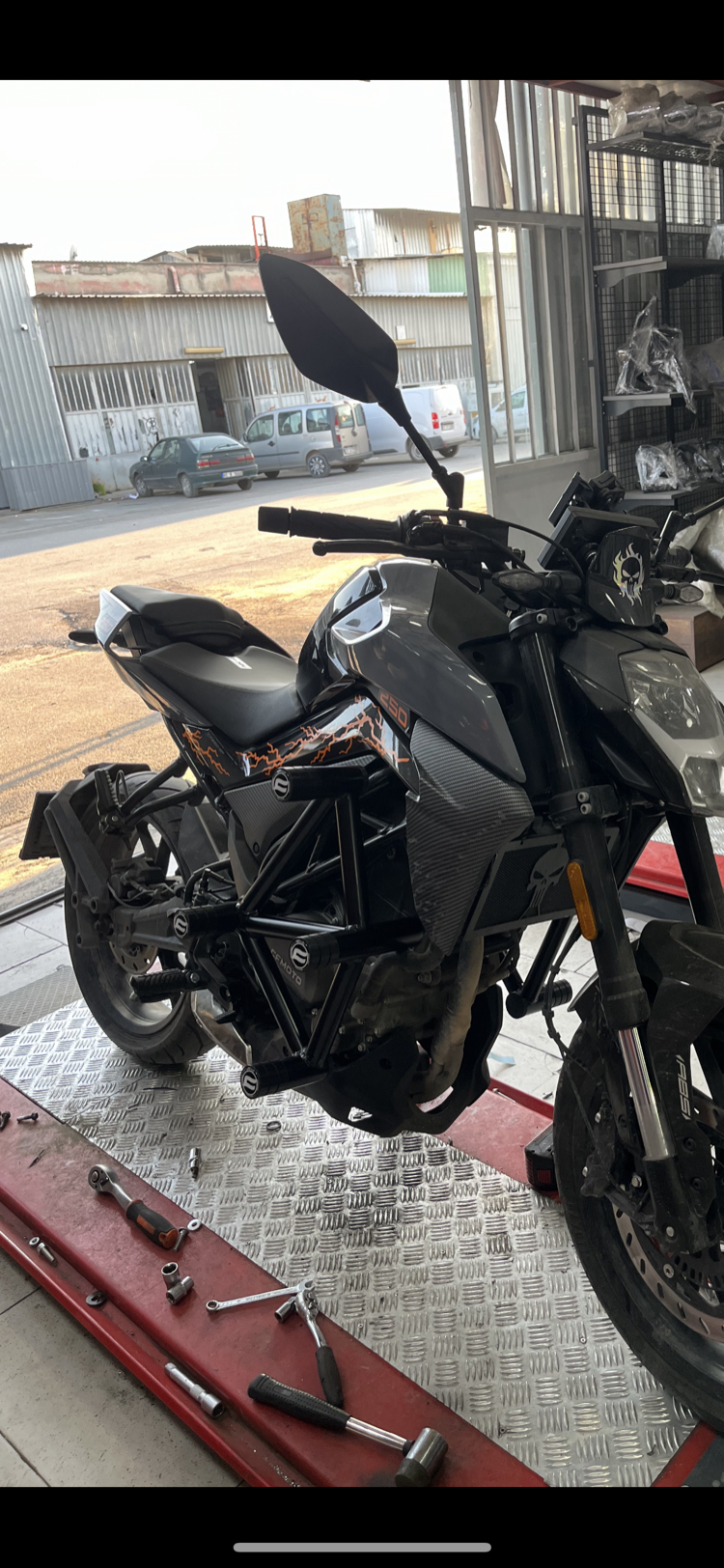 Nk250 Ön koruma demiri 