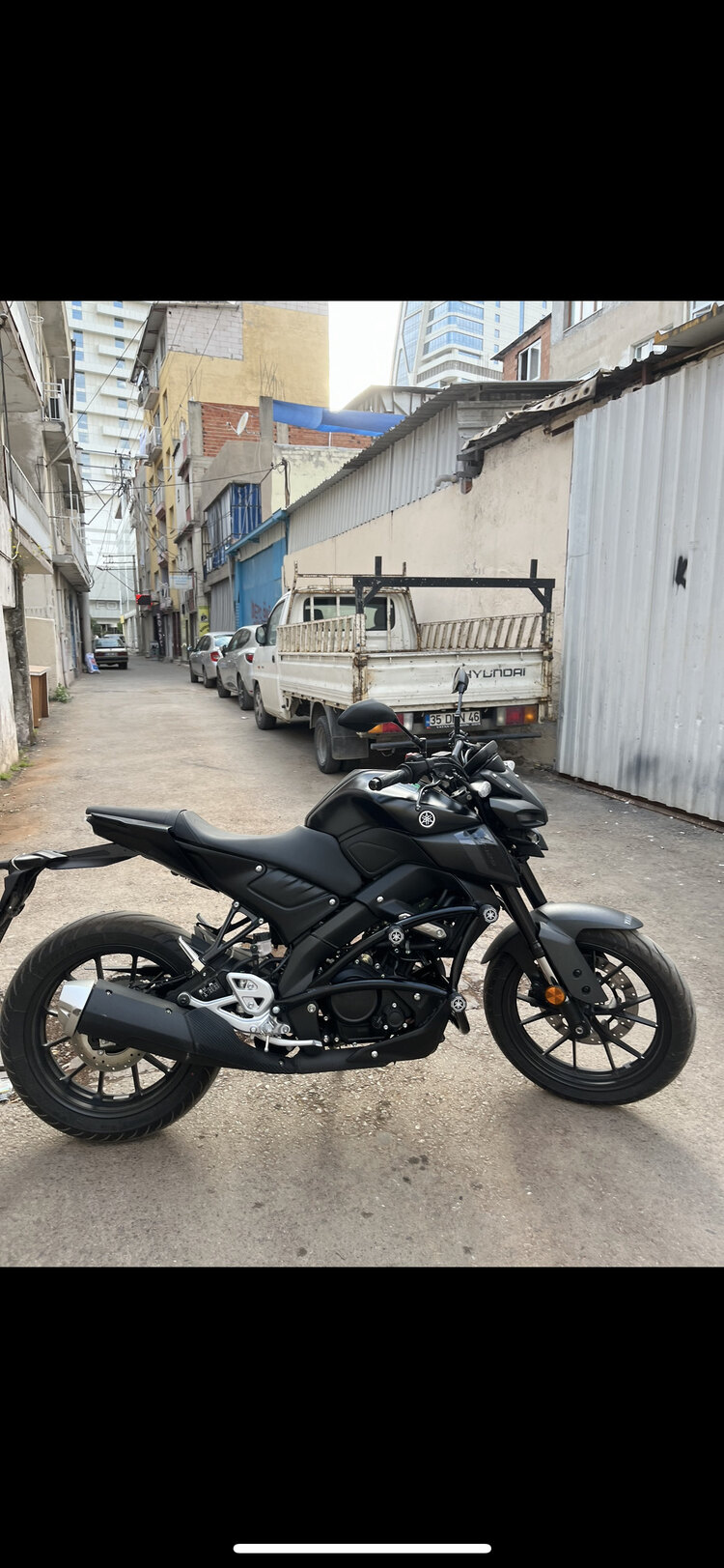 Yamaha mt125 2024+ koruma demiri