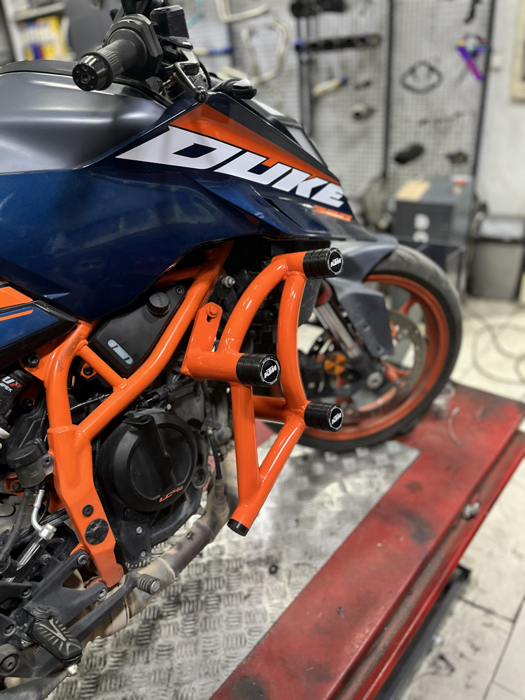KTM DUKE 125-250-390 2024-2026 koruma demiri 