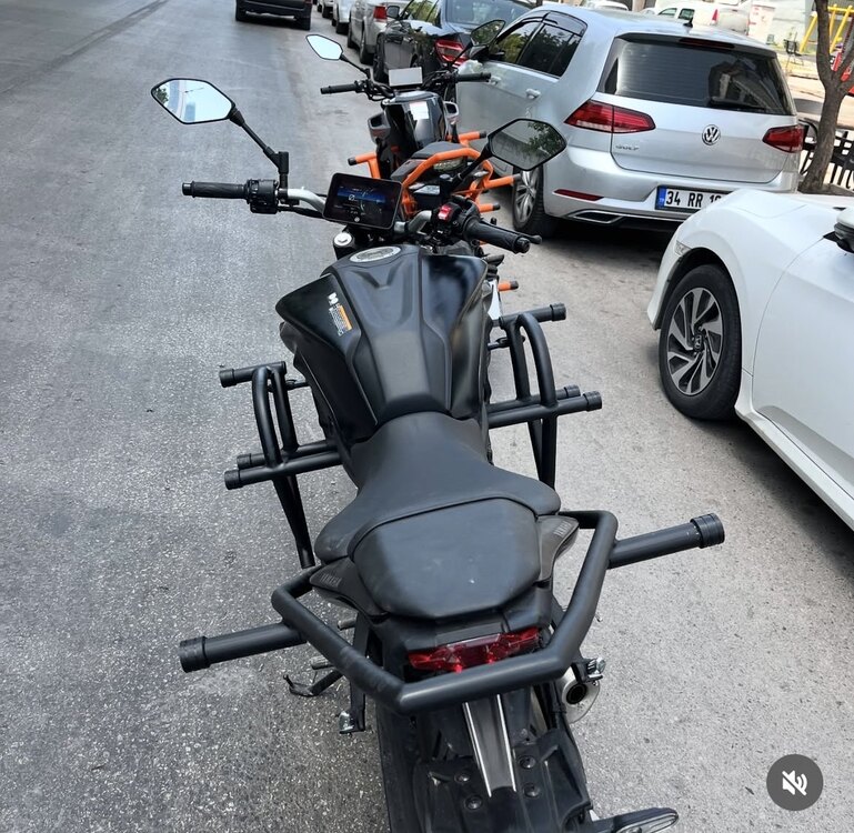 mt07 arka demir