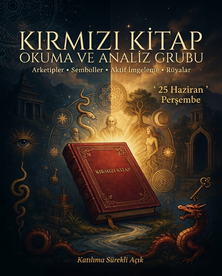 KIRKIZI KİTAP ARKETİPSEL ANALİZ - Ayda 2 buluşma (SÜREKLİ AÇIK GRUP)