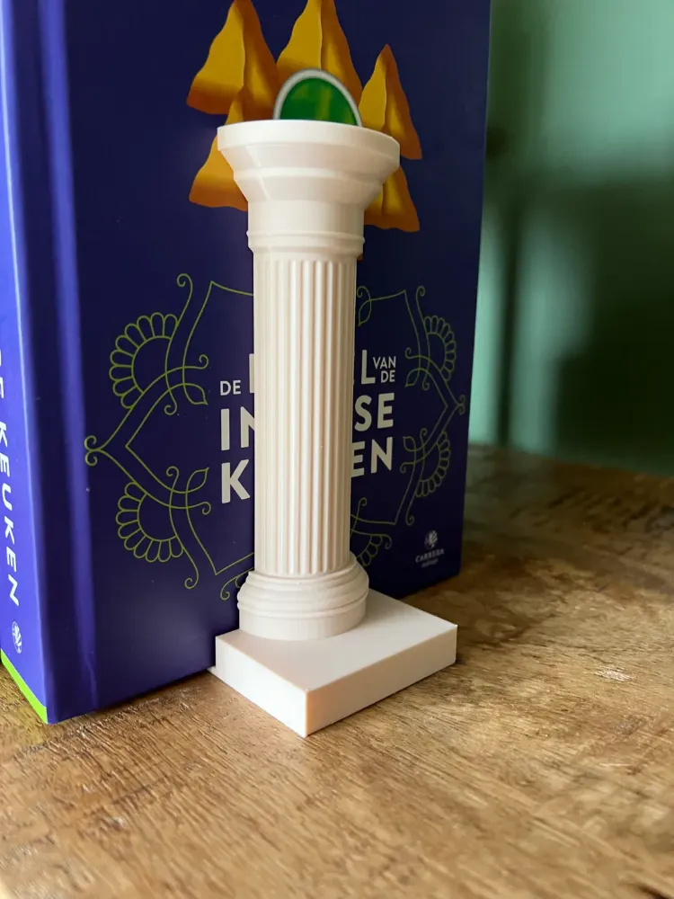 Roma Sütunu Kitap Tutucu