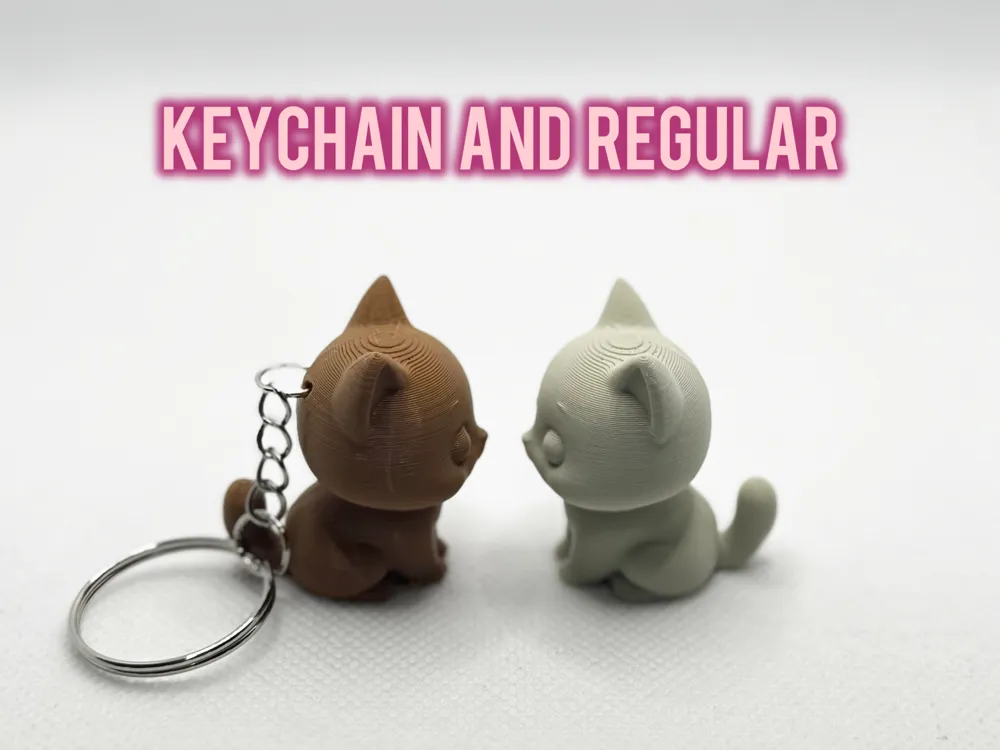 Mini Kedi Dekor/Anahtarlık