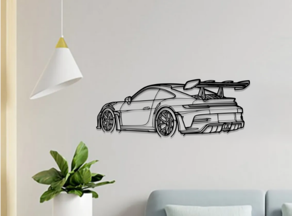 Porsche 911 GT3 RS Duvar Dekoru