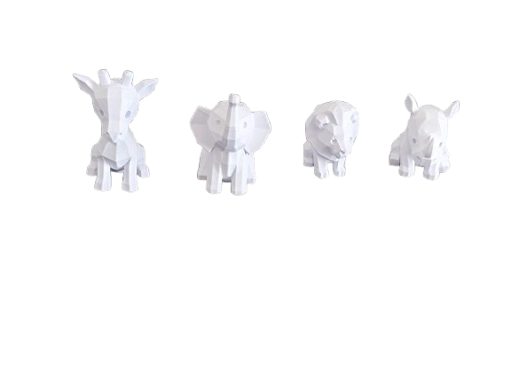 4'lü Mini Safari Set