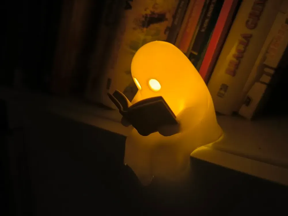 Kitap Okuyan Ledli Hayalet