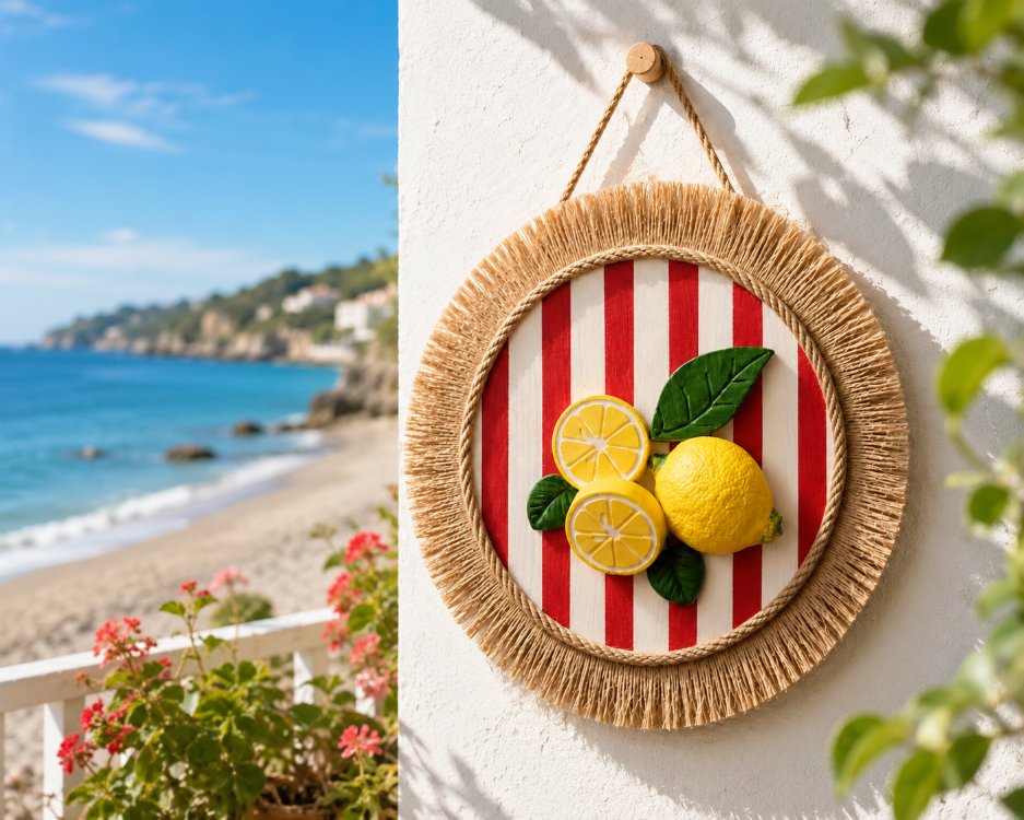 Hestia Sweet Lemon Duvar Dekorasyonu (renk seçiniz❤️)