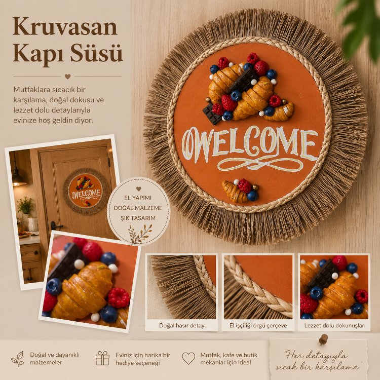 Hestia Kruvasan Kapı Süsü