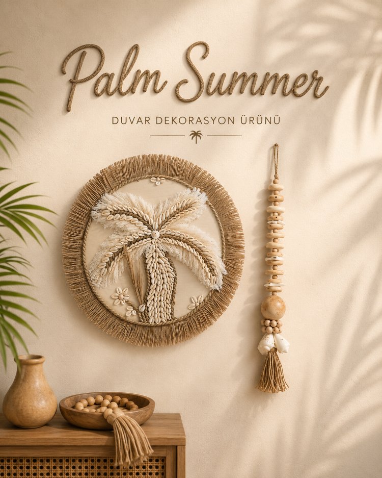 HESTIA PALM SUMMER WALL DECOR