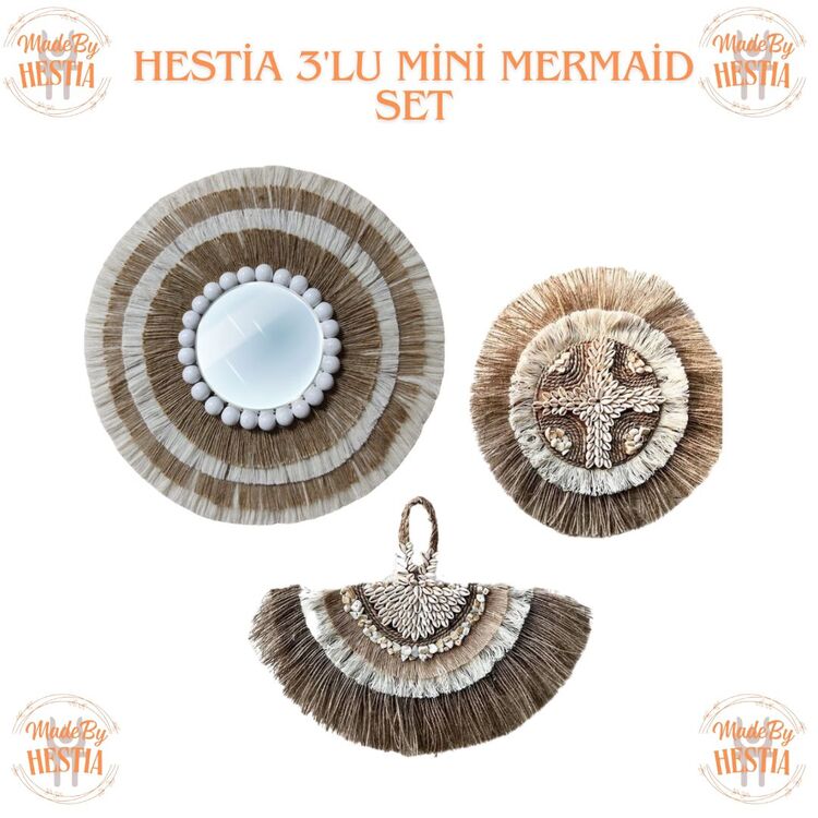 Hestia 3'lu mini Mermaid set