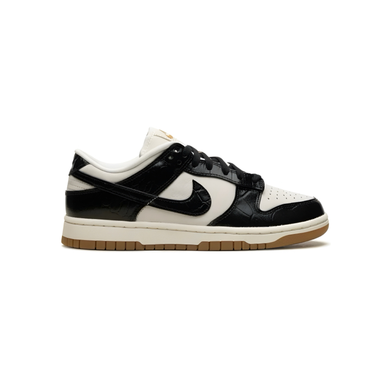 NIKE DUNK LOW LX BLACK CROC