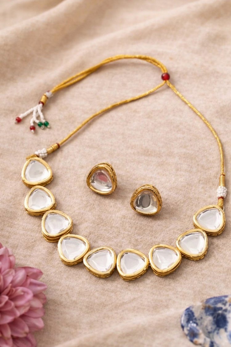 Kundan takı seti