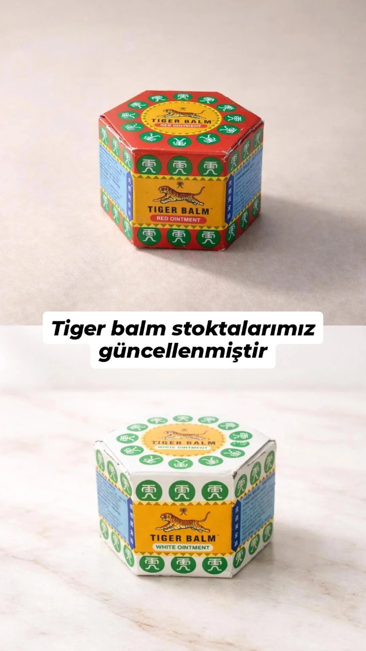 Tiger balm ( açıklamaya renk belirtiniz ) 