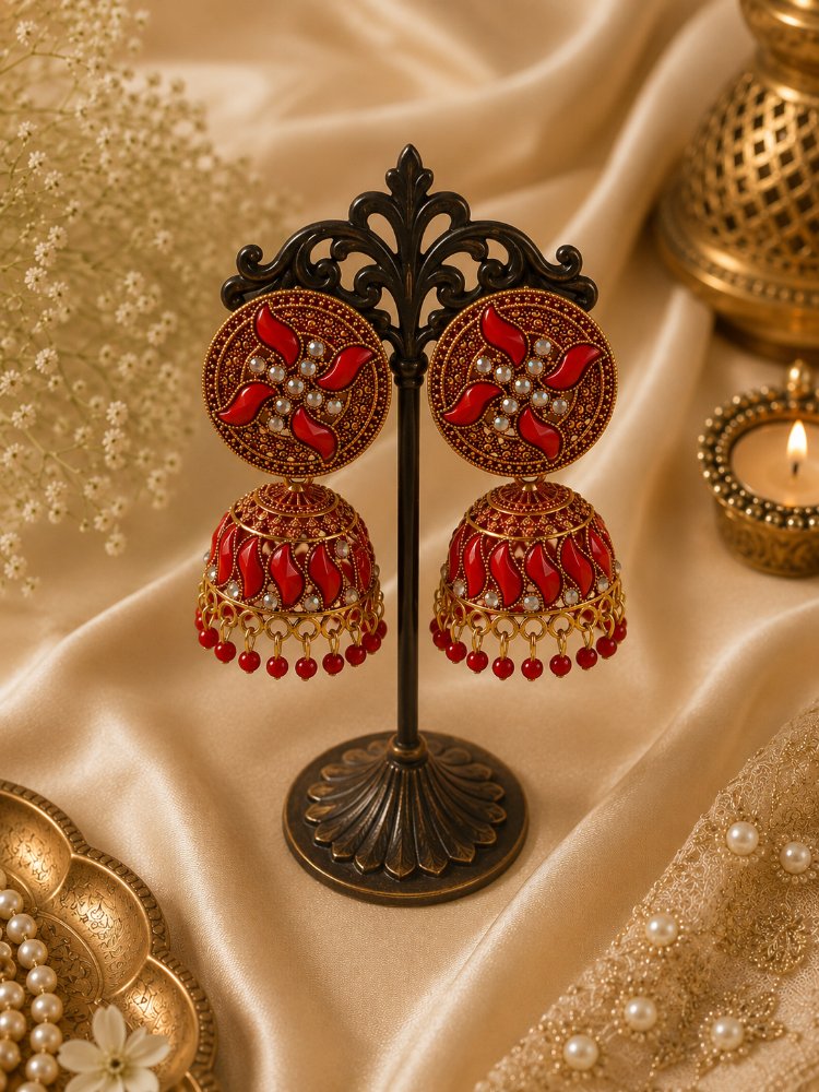 Jhumka küpe
