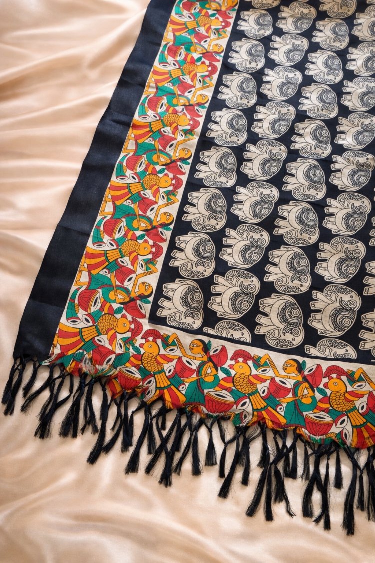 fil detaylı dupatta