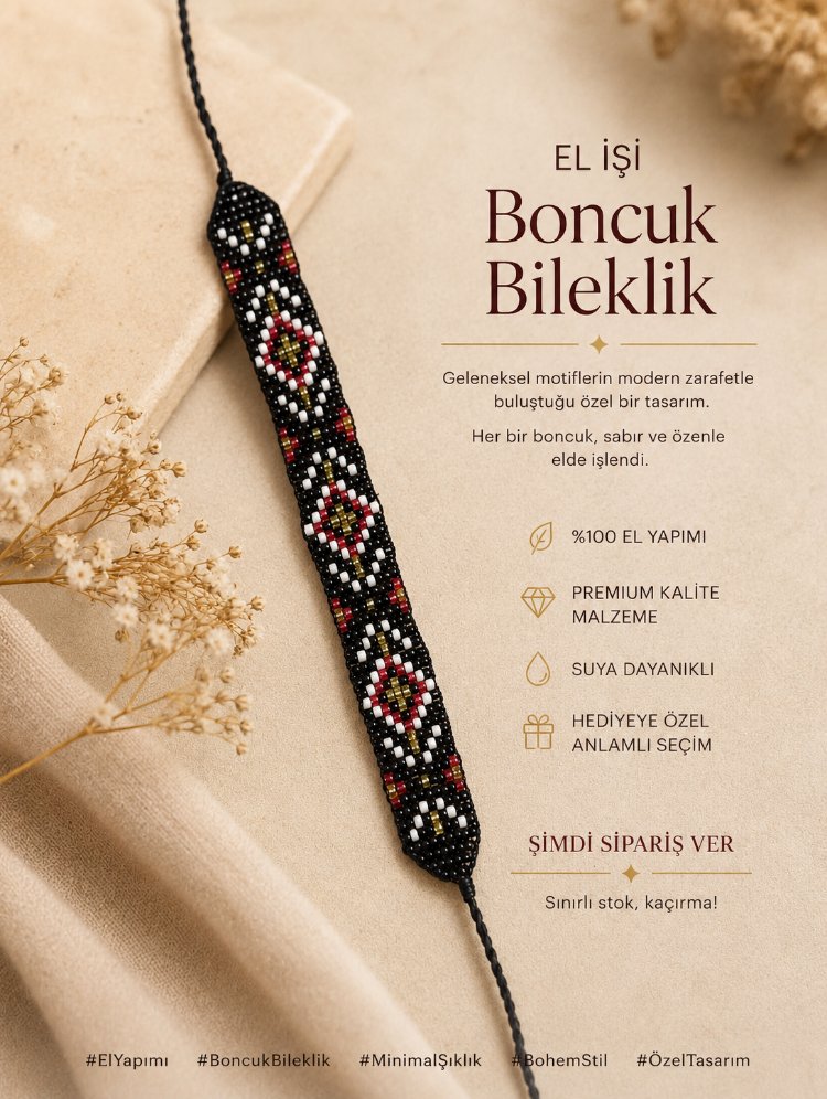 El yapımı bohem bileklik