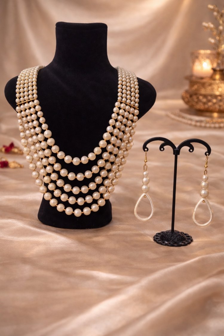 Uzun İnci Set 