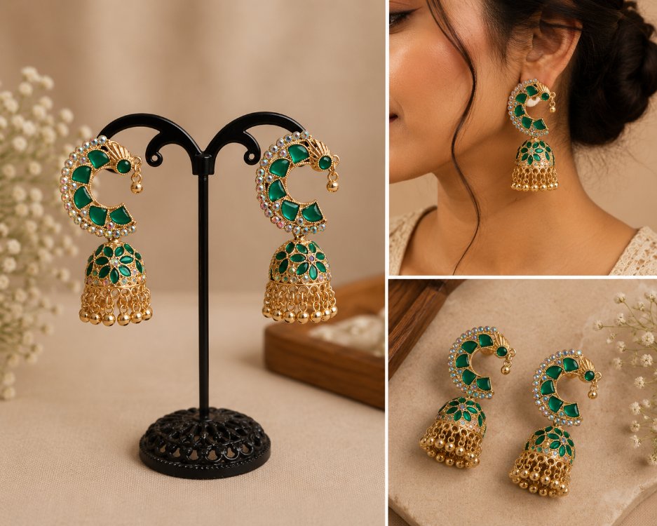 Jhumka küpe