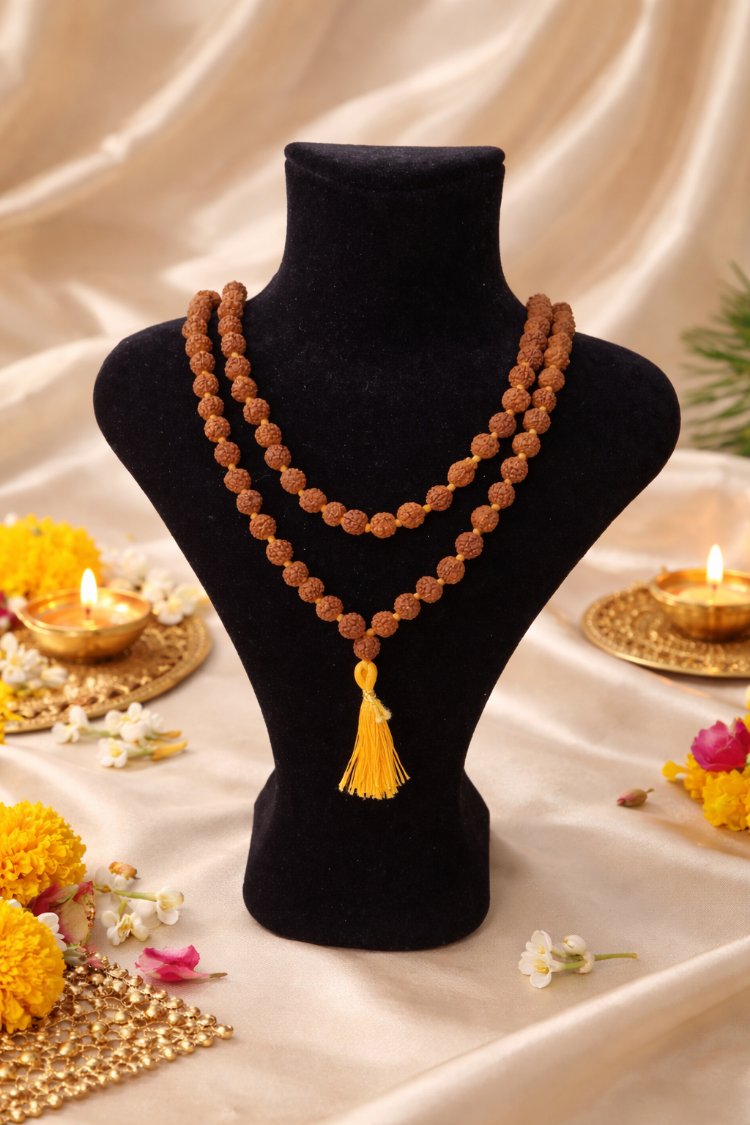 Rudraksha mala ince boy