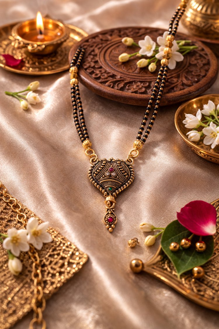 Mangalsutra evlilik kolyesi