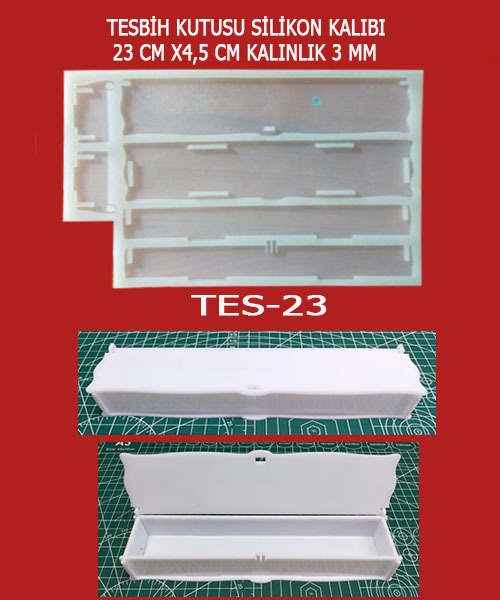 TESBİH KUTUSU TES 23 SİLİKON KALIBI