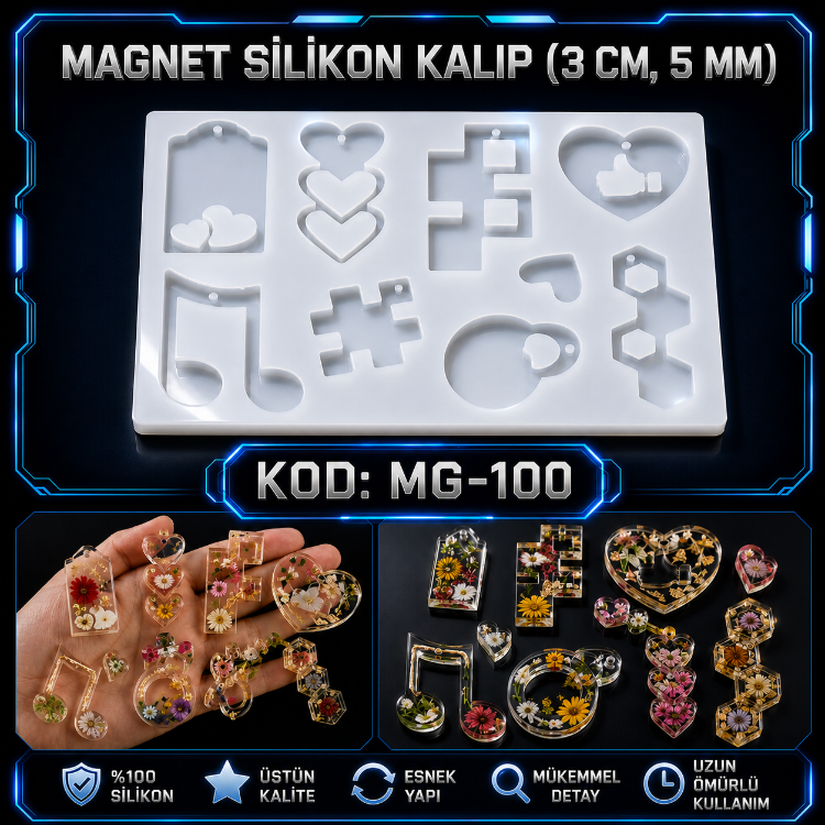 MG-100 FANTEZİ MAGNET KALIBI 