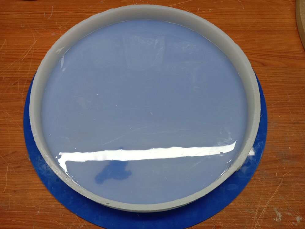 Orta sehpa silikon kalıbı 50 cm