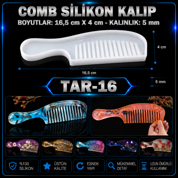 Tarak Silikon Kalıbı