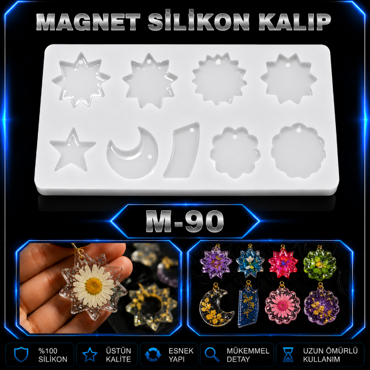 MG-90 MAGNET SİLİKON KALIP