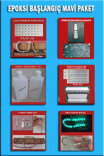 Başlangıç seti mavi paket